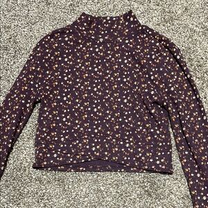Floral Purple Women's Top
